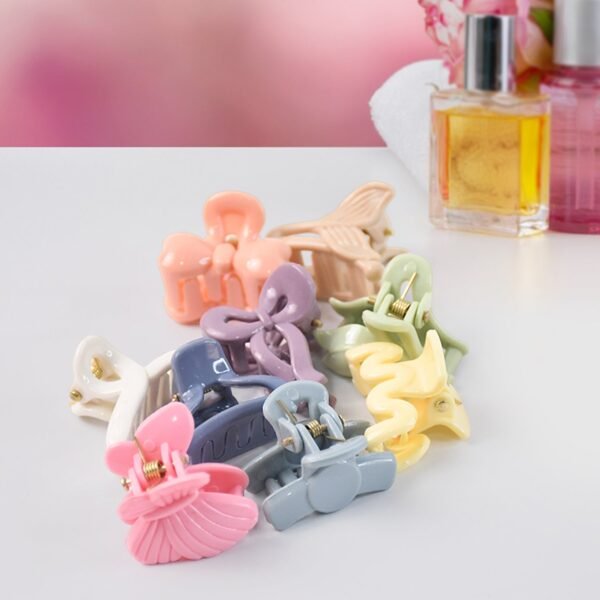 Hair Clips for Girls Kids Hair Accessories (6 Pcs Set), Hair accessories (Mix Design)