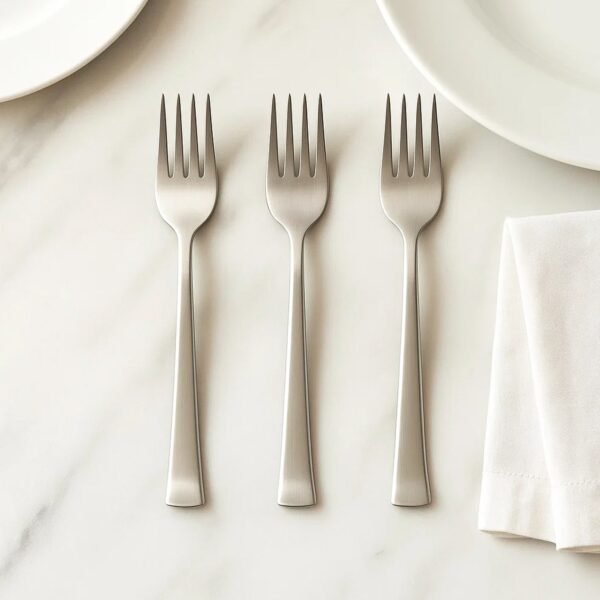03_6c97ffe0-6995-4990-b01a-bd908afc492d.jpg Premium Stainless Steel Dinner Fork - (3 Pc / Set)