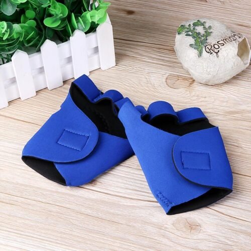 Palm Support Half-Finger Gym Training Gloves (1 Pair / With Color Box)