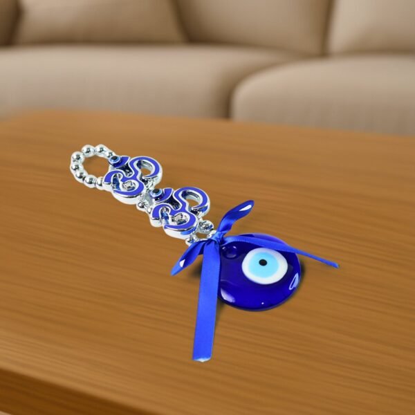 03_725cd504-d39d-4d66-a27a-d0ecf61bf7ad.jpg Decorative Double OM Symbol Evil Eye Hanging (1 Pc)