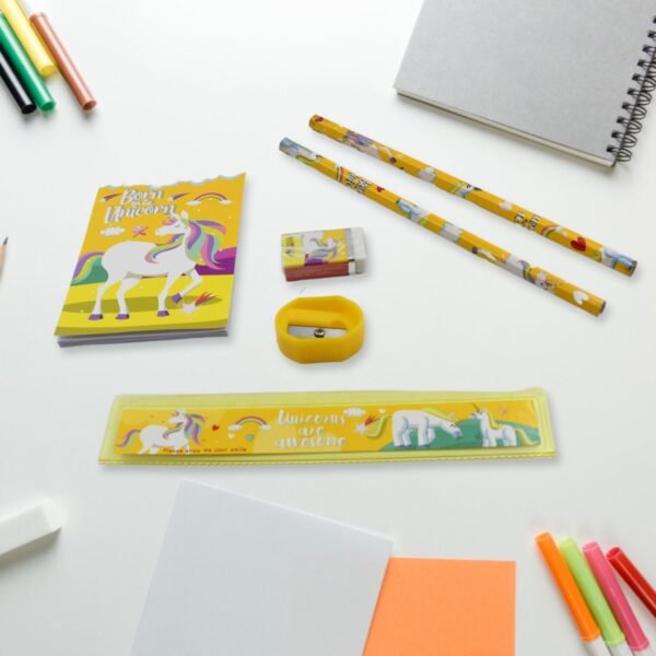03_7369abd4-6d02-4f3e-a37d-e6e085d78278.jpg Stationery Set for School & Office with Pencil & Ruler (Gift, 6 Pc)