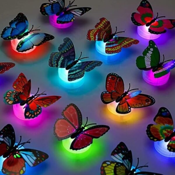 03_738e69bd-44ff-4988-b6e0-1ec19464199d.jpg The Butterfly 3D Night Lamp Comes with 3D Illusion Design (1 Pc / Loose)