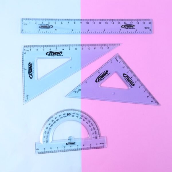 03_74462ea4-4979-41f4-bc8a-4ba0dacba183.jpg 4-Piece Transparent Geometry Instrument Set with Ruler