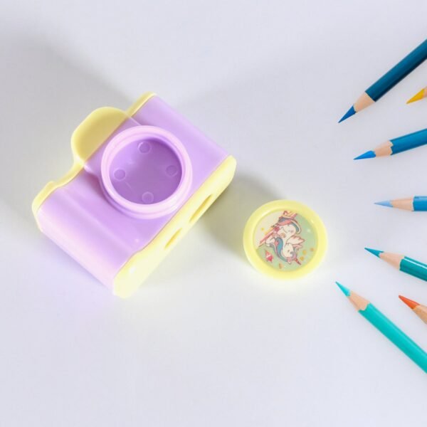 Camera Shape Pencil Sharpener – Stylish Lightweight Sharpener for Kids & Office