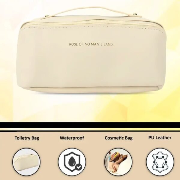 03_7c87ec03-a8b7-4e95-89dc-84cd2ee9d18f.jpg Travel Makeup & Toiletry Organizer Pouch with Zipper & Handle (1 Pc / Mix Color)