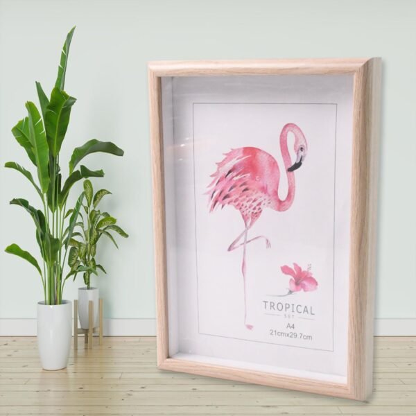 03_7e60c77b-c8cf-4e50-b934-0a7b8f7b79c1.jpg Creative Solid Wooden Photo Frame (21cmx29.7cm / 1Pc)