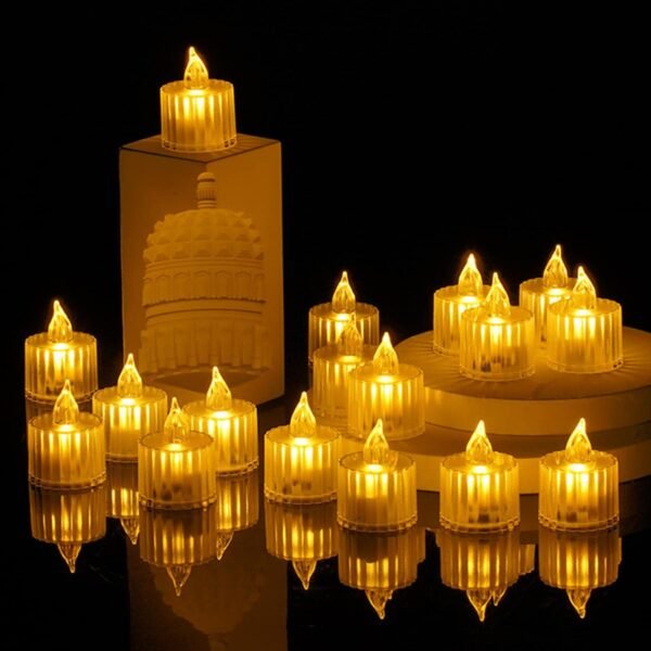 03_812c9018-bab5-4236-8289-d19dcd9155b8.jpg Flameless Acrylic LED Tealight Candles for Festival Decor (12 Pc)