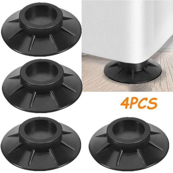 Furniture Vibration Pads - 4-Piece Set for Table & Stool Support at Home & Office
