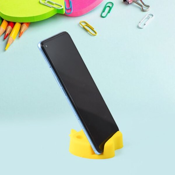 03_82d7a172-2907-46b6-a1a7-0342a7047b57.jpg Multi-Functional Apple-Shaped Plastic Mobile Stand with Pen Holder (1 Pc / Mix Color)