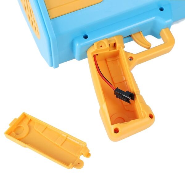 69 Holes Big Rechargeable Bubble Gun Powerful Machine Toy for Kids and Adults