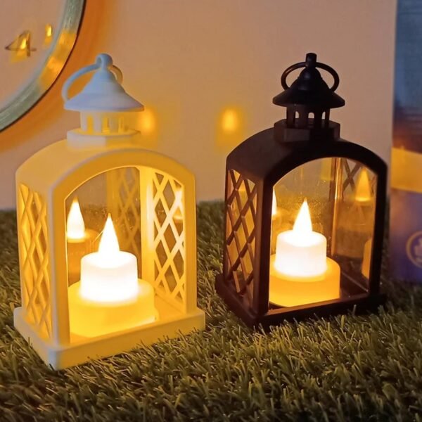 Smokeless Led Light Lantern Lamp, Diwali (24 Pcs Set)