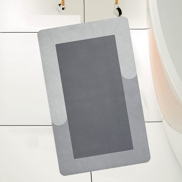 03_87e35ef5-3985-484a-872a-9ee334b4f7c9.jpg Super-Absorbent Quick-Dry Bathroom Floor Mat - (1 Pc / 80x50 Cm)