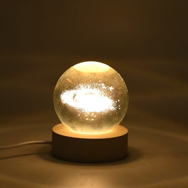 3D Crystal Ball lamps With Base (1 Pc)