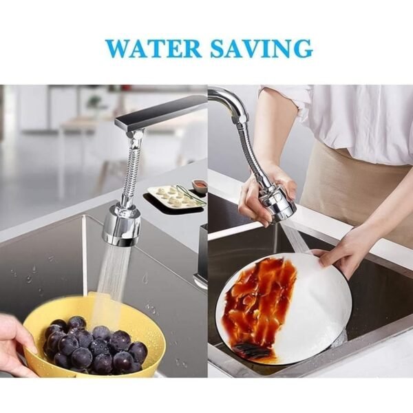 Stainless Steel Water Faucet Sprayer Head (1 Pc / 8 Inch)