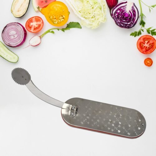 Steel Vegetable Cutter – Premium Fruit & Vegetable Cutting Tool (Color Box)