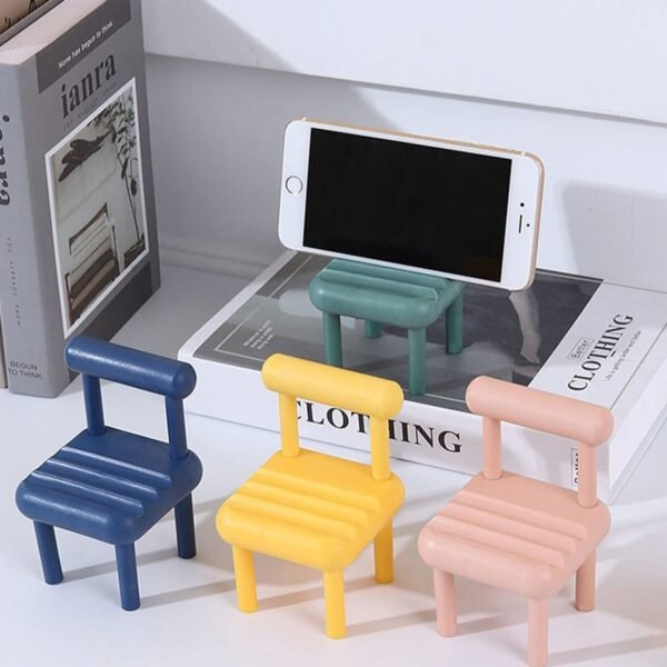 03_8be7944e-819f-44a8-94fe-df58d45b40a8.jpg Mini Chair Mobile Phone Holder (1 Pc)