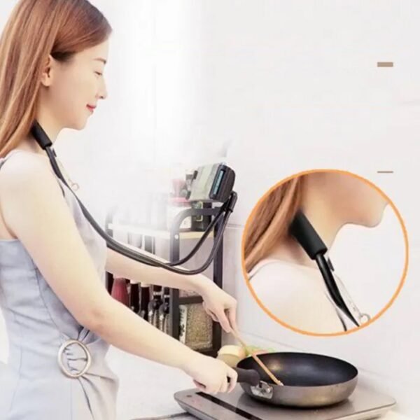 Multi Functional Flexible Long Arms Stand Hanging on Neck Universal Mobile Phone Stand