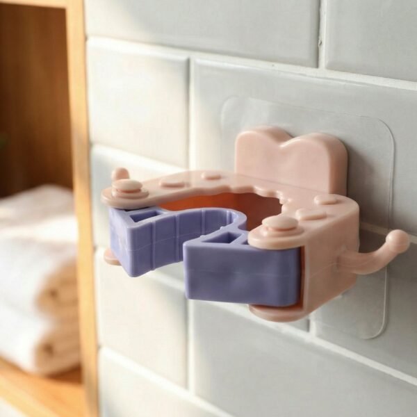 03_8e4bd6b1-14c2-4667-b333-93dcc5c7ff7b.jpg Wall Mounted Broom & Mop Holder Clips (4 Pc Set)