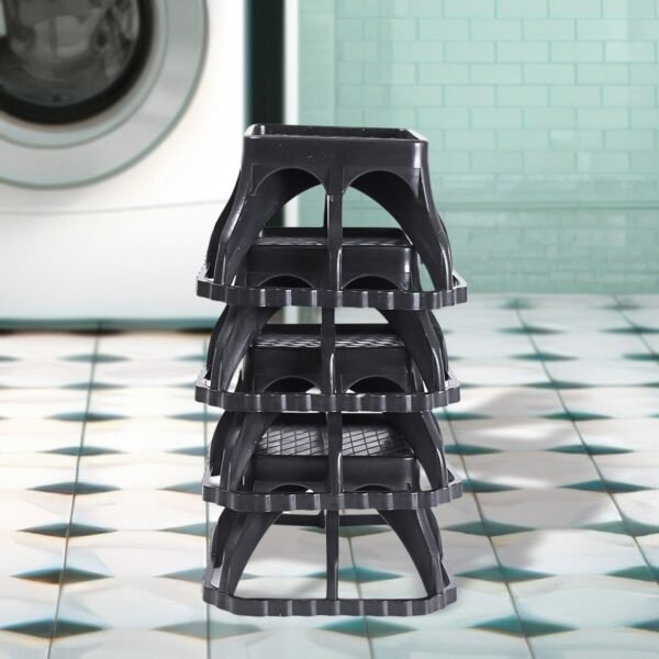 Multi-Purpose Plastic Washing Machine Stand (4 Pcs Set)