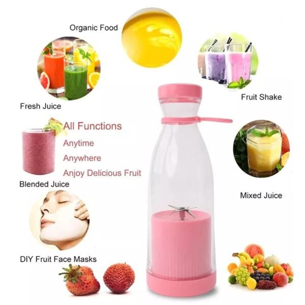 03_903d8acf-785d-4b69-8e93-9fdc605b77af.jpg BLENDER PORTABLE JUICER FOR SMOOTHIE 420 ML Multicolour