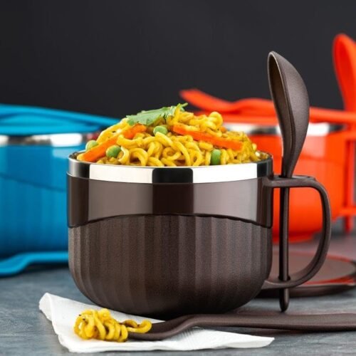 03_908cb0a1-efd4-4efb-a1b2-d378a4fb285b.jpg Home Chef Tangy Twist Insulated Lunch Bowl (Approx 650ML & 1 Pc)