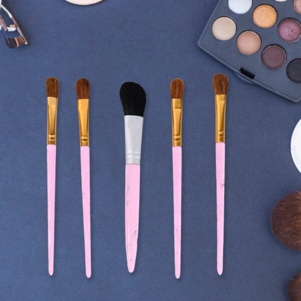 5pc Makeup Brush tools kit (5 Pcs Set / Mix Color)