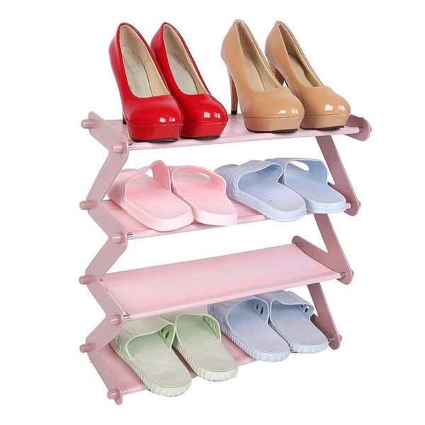 03_94df8426-63c8-4351-99e6-9a24d77767d4.jpg Shoe Rack Z-Shaped Four Layer (1 Pc / 4 Layer)