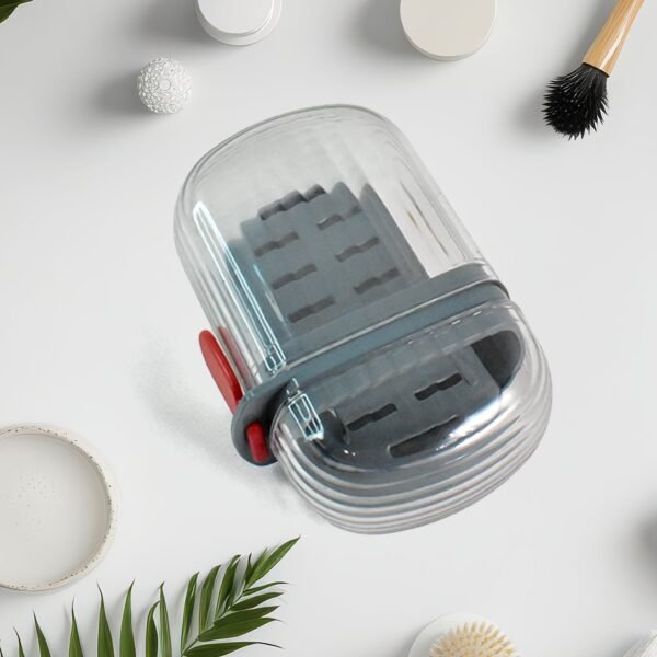 03_96881344-7207-4590-b4b4-6827dac9bb1b.jpg Multipurpose Soap Box Holder with Transparent Dust-Proof Lid ,Sabudani (1 Pc)