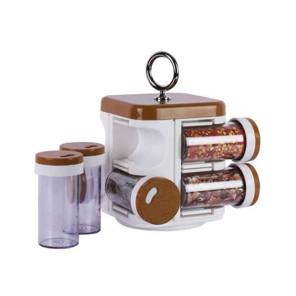 03_97114424-60e2-4382-a269-b13d3e7b71e3.jpg Ganesh Storewell Plastic Spice Rack - Set of 8