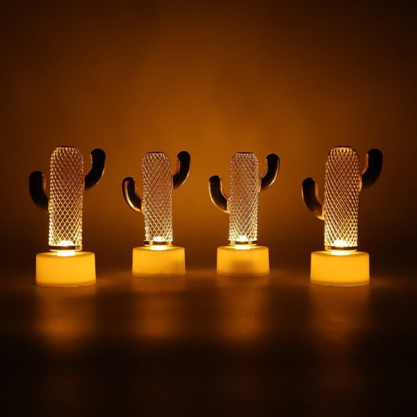03_9712bc4f-7a3d-41d3-b5e9-9d47e83e0313.jpg Decorative Cactus Shaped Flameless LED Candles (4 Pc)
