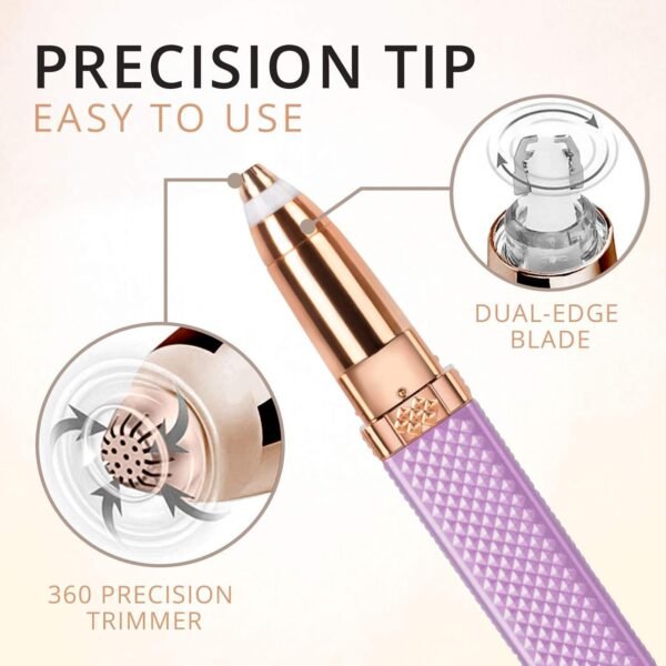 03_9b054b3e-3d83-4023-b692-8d9bd03f4712.jpg 2-in-1 Eyebrow Razor & Painless Hair Shaver (1 Pc), Hair accessories