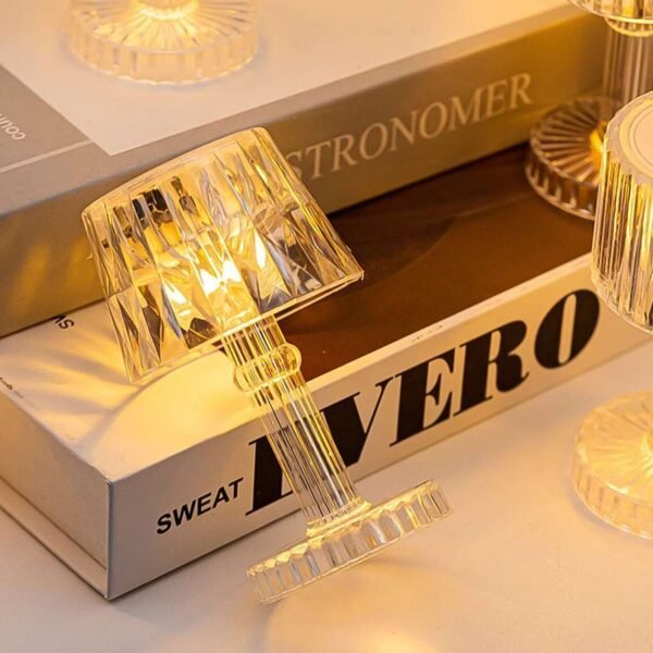 LED Candle lamp, Table Lamp Portable Plastic Lamps, Diwali (1 Pc / Small)