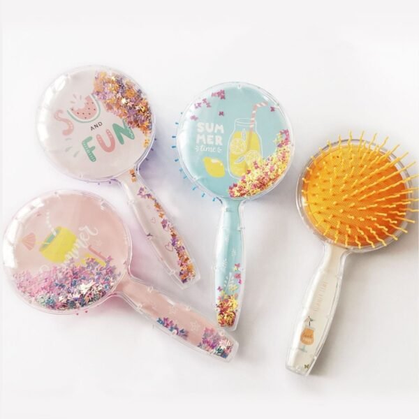 Hair Brush for Kids Detangling Anti-static Soft Massage for Braids Curly Straight