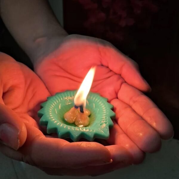 Silicone Diya Diwali Attractive Design Colourful Diya Combo, (Mix Design /1 Pc)