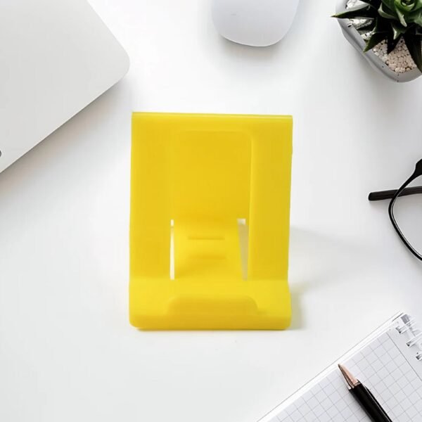Adjustable Foldable Plastic Mobile Phone Stand (6 Pc / Mix Color)