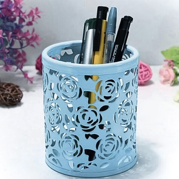 03_9e68398f-6e4f-4879-8bc7-3319add08745.jpg Pen holder Office Desk Metal Mesh Pen Stand (1 Pc)