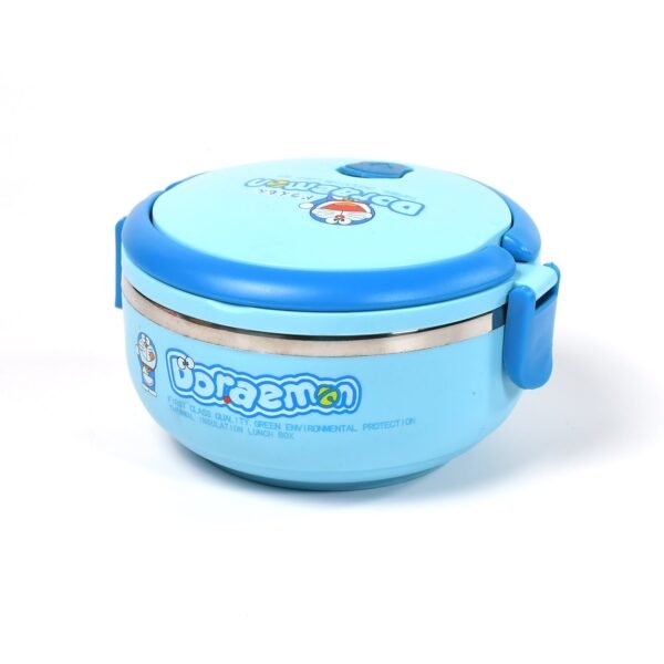Single Layer Doraemon Steel Lunch Box – Premium Lunch Box for Office & School