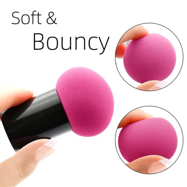 Professional Makeup Sponge Puff with Handle (1 Pc)