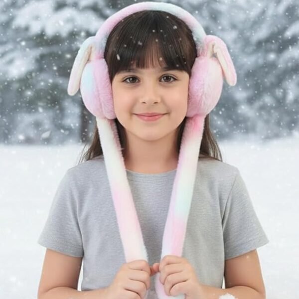 Soft Plush Winter Earmuffs for Kids (1 Pc)