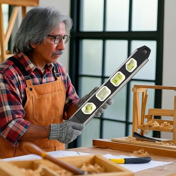 03_Leveler-Tool.jpg Professional Aluminum Spirit Level Measuring Tool (B Grade / 1 Pc)