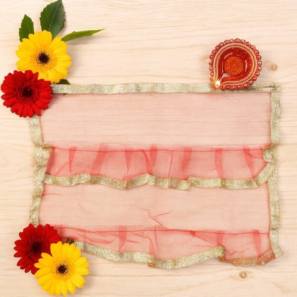 03_TulsiJiPoshak.jpg Premium Tulsi Vastra Pooja Cloth – 2-Piece Set