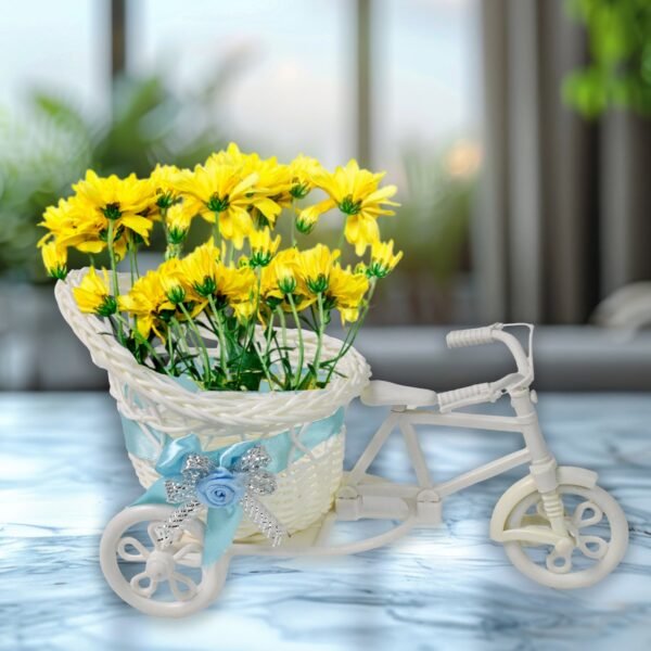 03_a0029156-60da-40f6-af22-208b6859e6c2.jpg Plastic Cycle Flower vases for Home decor; Bicycle Flower Pot Stand