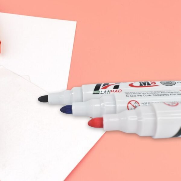 03_a3658d0b-3c88-46f6-a192-a37bedaefbd7.jpg Whiteboard Marker Set (Blue, Black, Red) with Board Duster - Pack of 4