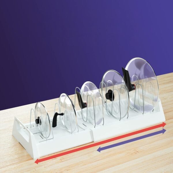 Pots and Pans Organizer Rack for Under Cabinet