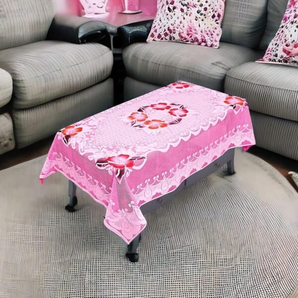 Floral Table Cover - (2 Pc / 58x38 Inch)