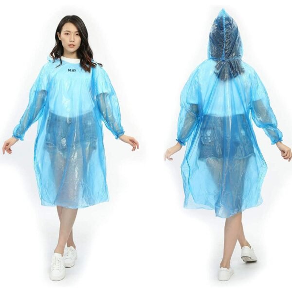 Disposable Rain Coat – Protection from Rain and Storms to Keep You Clean & Dry