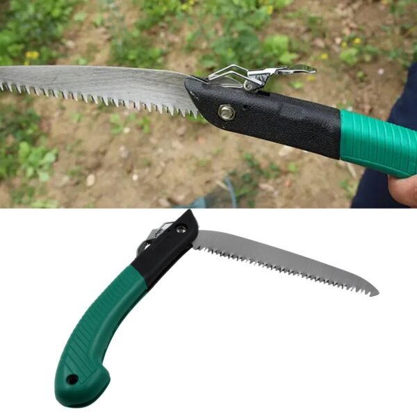Folding Handsaw – Pruning Saw for Tree Trimming, Gardening & Wood Cutting