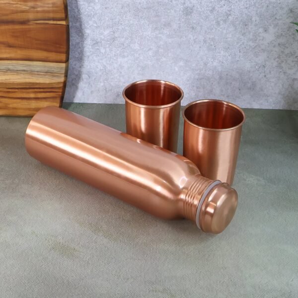 03_ab7424ed-ac4d-4319-b18c-ff41be643600.jpg Copper Water Bottle 2 Glasses with Gift Box (3 Pcs Set)