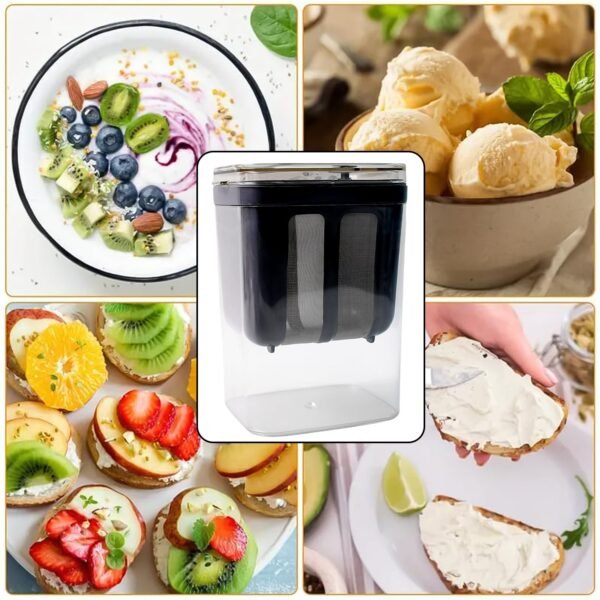 03_add4c9ac-8843-4281-ab78-2e93e9764a78.jpg 2 in 1 Yogurt Strainer with Storage Box – 1100ml (Plastic + Steel)