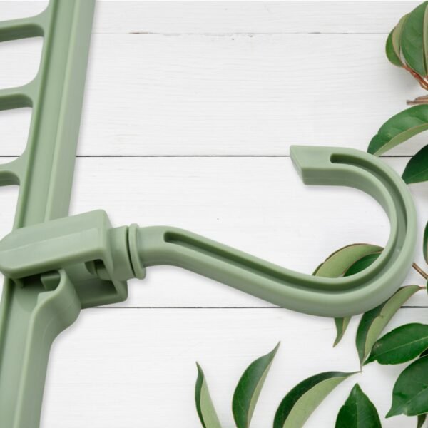 03_af1e7f93-00e3-46b4-8ebd-8761f2cd9da8.jpg Plastic Hanging Hook - Multi-Hole Wardrobe Organizer for Clothes Storage & Display